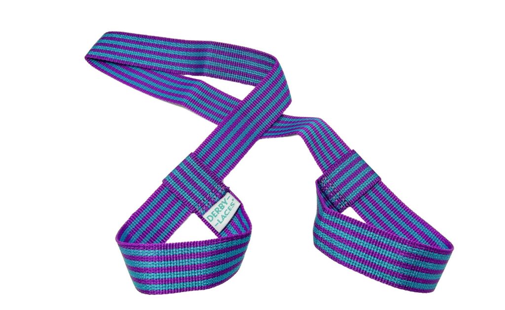 Skate Leash Purple Teal Sparkle